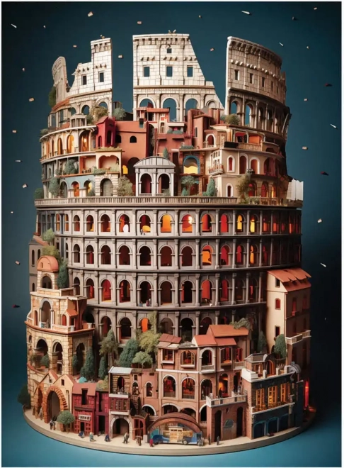 Puzzle Kolosseum 1000 Teile