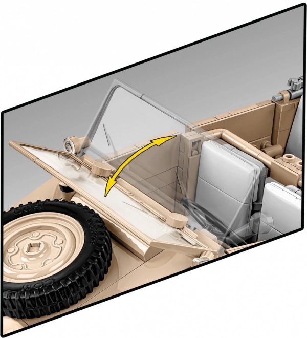 Kübelwagen Modellauto Typ 82 von Cobi