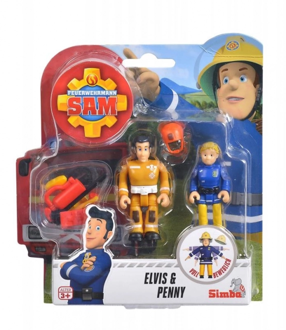 Figuren Feuerwehrmann Sam, Set mit 2 Figuren
