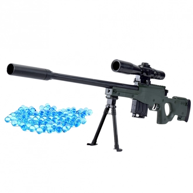 Scharfschützengewehr mit Gelkugeln AWM 80cm