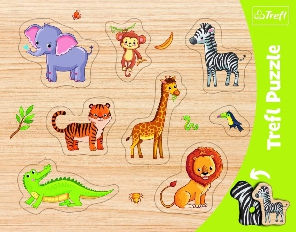 Trefl Safari Puzzle Einlegen