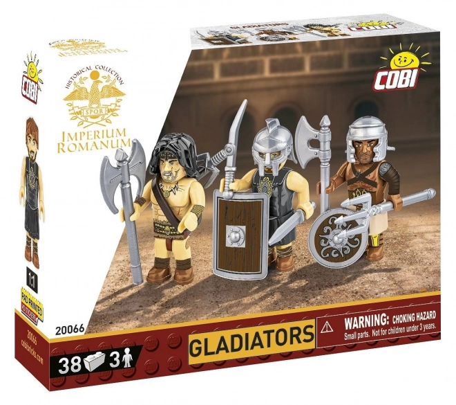 Imperium Romanum Bauklötze - Gladiatoren 3 Figuren