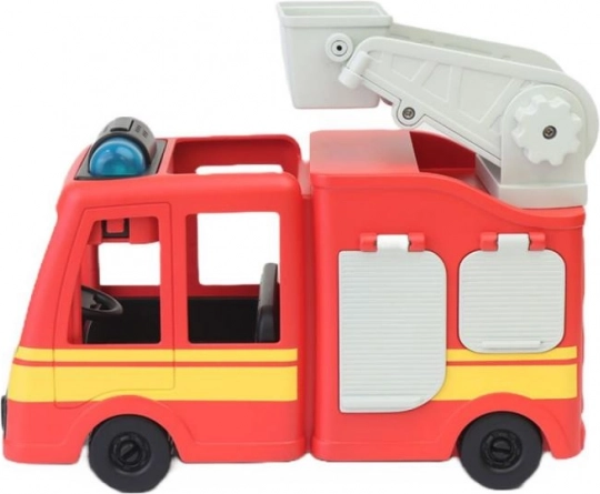 Lichter und Geräusche wie bei echten Feuerwehrleuten