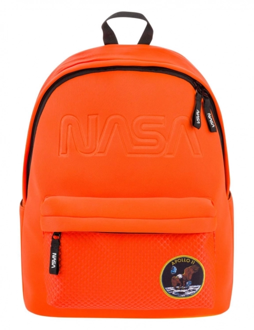 Oranger Neoprenrucksack NASA