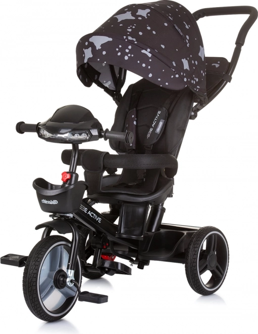 Chipolino Dreirad mit Verdeck Be Active 2-in-1 Obsidian