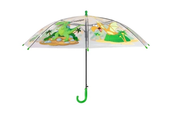 Dinosaurier Regenschirm Plastik/Metall 64 cm