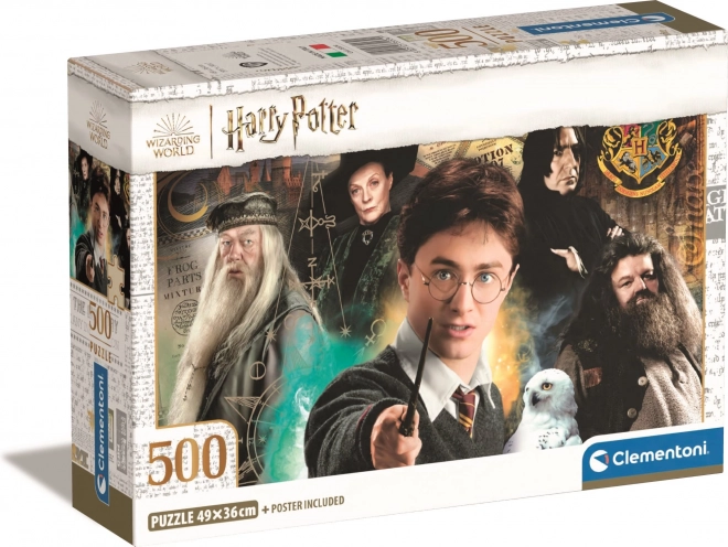 Clementoni Puzzle Harry Potter 500 Teile