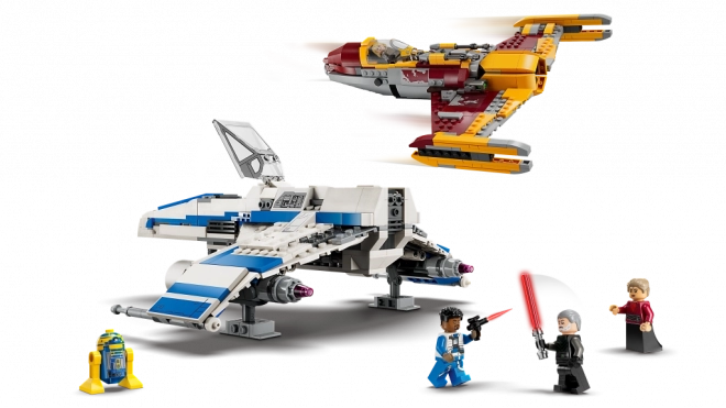 E-Wing der Neuen Republik vs. Shin Hati Sternjäger