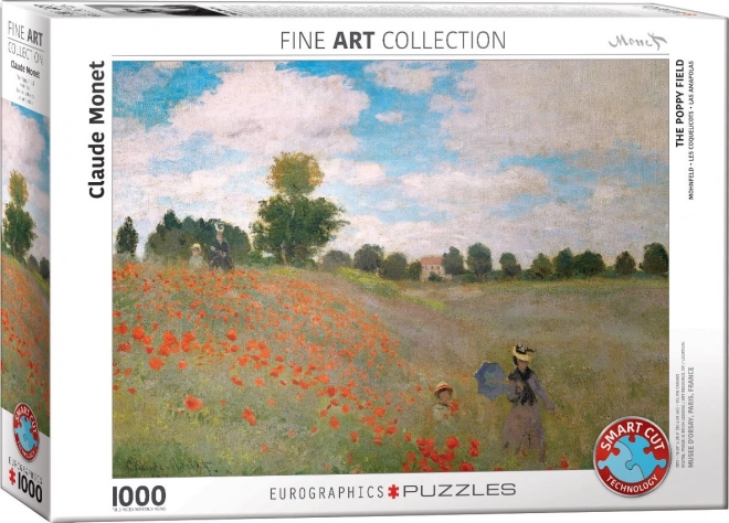 Eurographics Puzzle Klatschmohn 1000 Teile