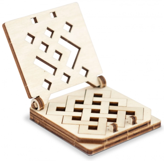 Holzspiel Schlangenspiel 3D Puzzle