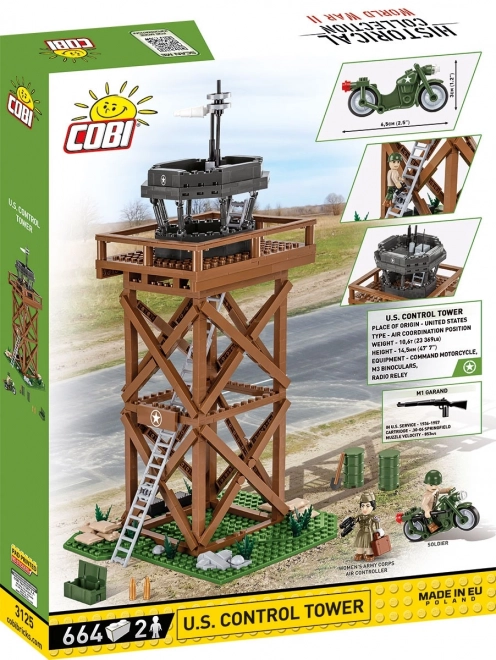 Kontrollturm USA Bauklötze Set