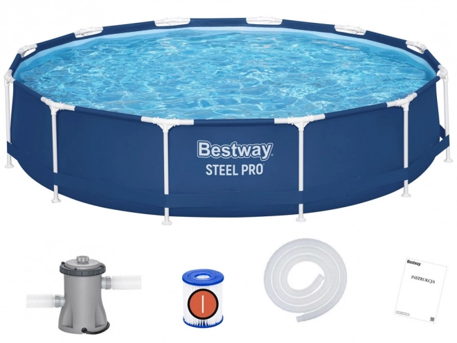 Bestway Steel Pro Rundbecken mit Rahmen