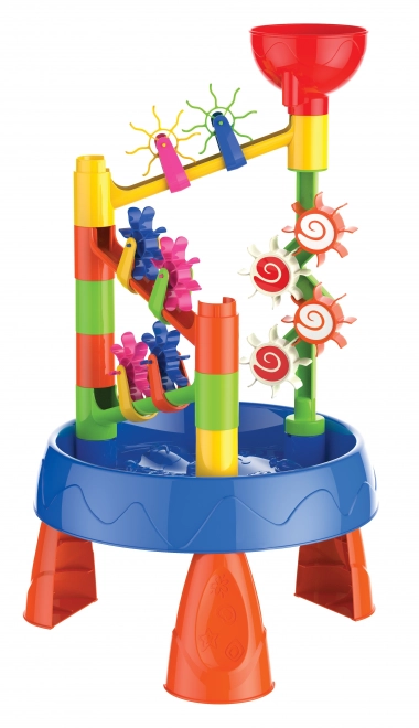 Woopie Wasserspieltisch 2-in-1 mit Wasserfall und 5 Zubehörteilen