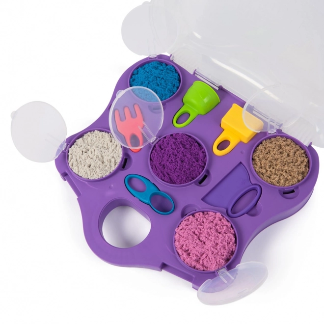 Kinetic Sand Spielkoffer mit Zubehör