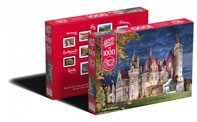 Cherry Pazzi Puzzle Schloss Moszna 1000 Teile