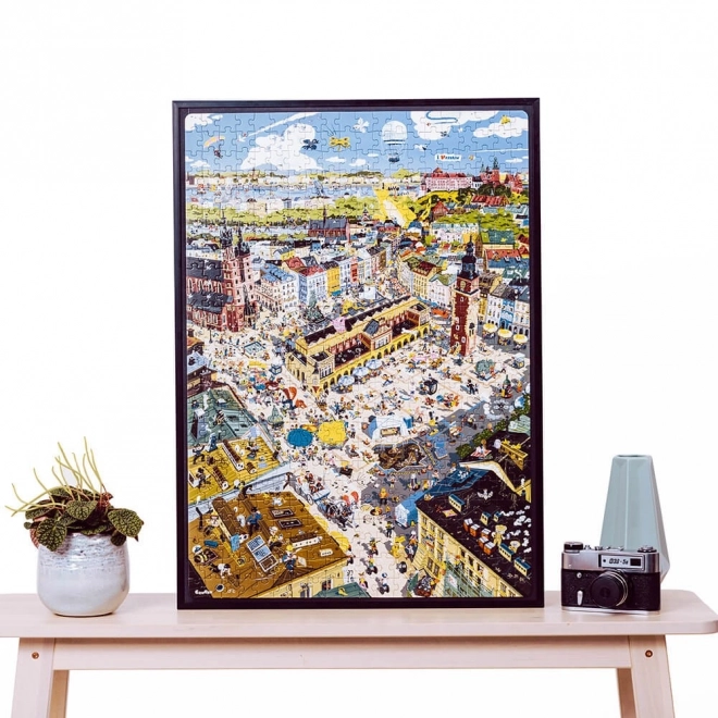 Stadt Krakau Puzzle 500 Teile von Puzzlove