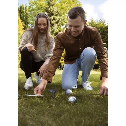 Boules Set mit 6 Kugeln und Tragetasche