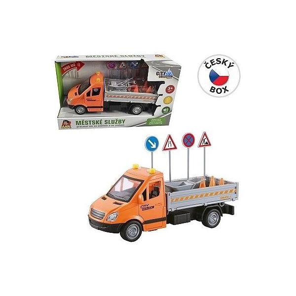 Auto für Verkehrsschilder