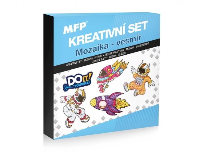 Kreativ-Set Weltraum-Mosaik