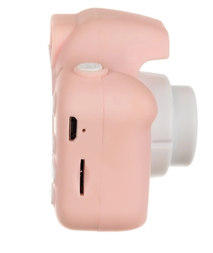 Digitaler Kinderfotoapparat mit Katzenmotiv – Rosa