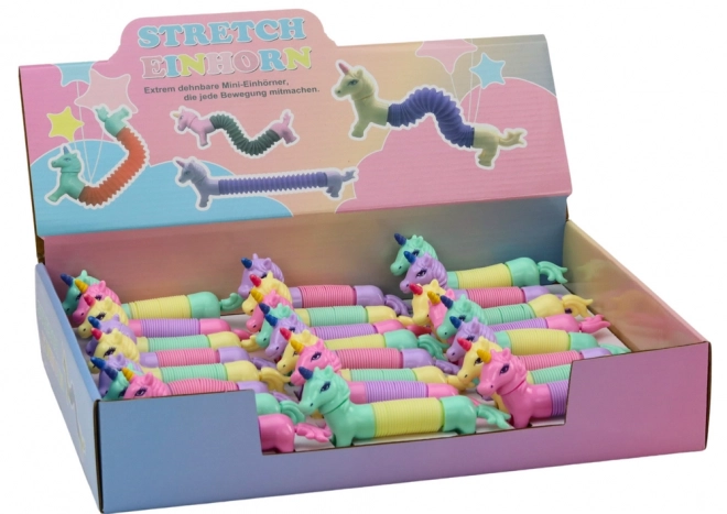 Antistress-Stretch Einhorn Pop Tube