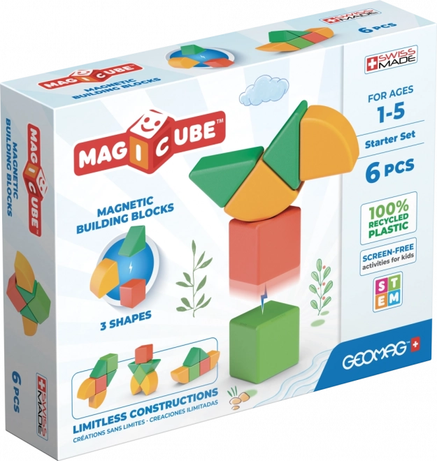 Geomag Magicube Formen 6-teilige Set