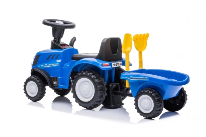 Traktor Rutschfahrzeug New Holland Blau