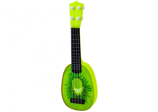 Kinder-Ukulele Mini Gitarre mit 4 Saiten Kiwi Grün 15"