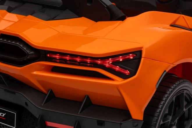Kinder Elektroauto Lamborghini Revuelto orange