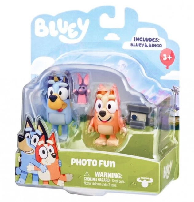 Figurenset Bluey 2er-Pack Fotografenspiel