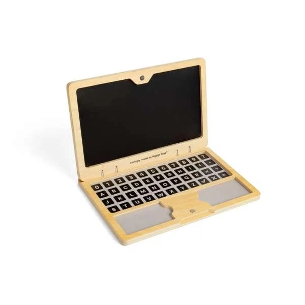 Bigjigs Toys Holz-Magnet-Laptop