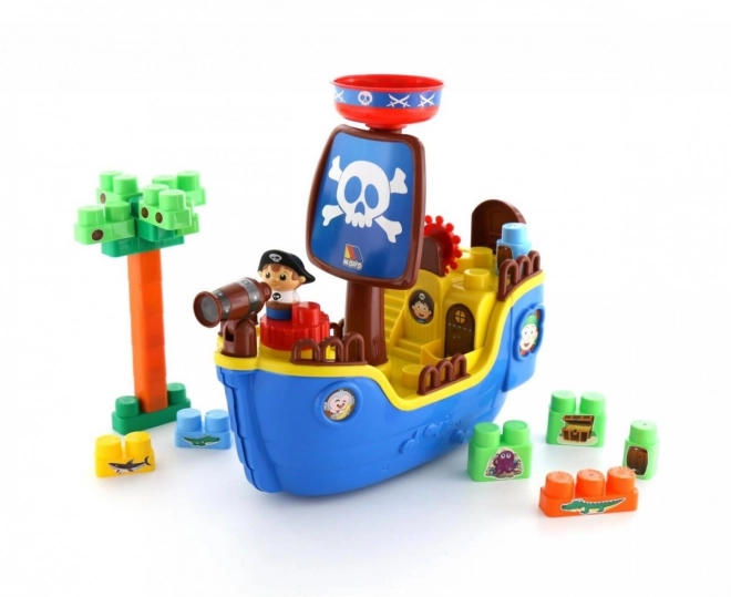 Bausatz Piratenschiff - 30 Teile