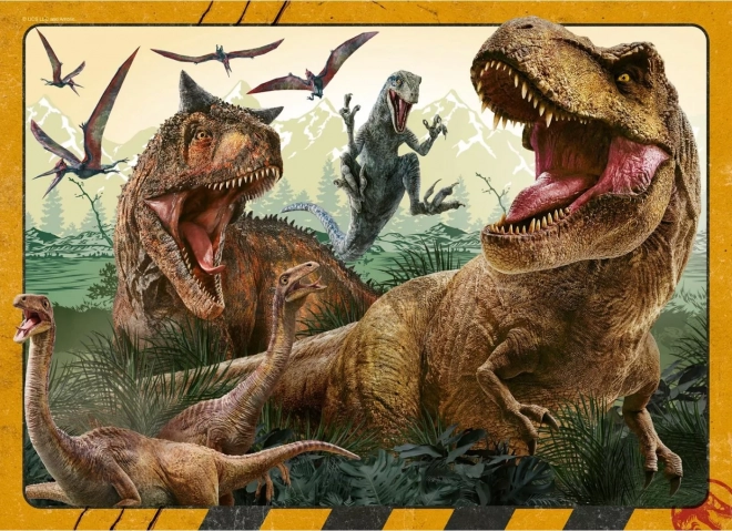 Ravensburger Puzzle Jurassic World Set 4x100 Teile