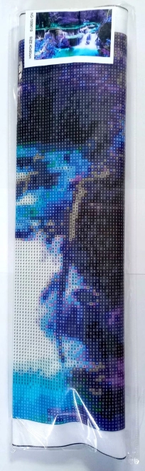 Diamant-Mosaik 40x80 - Wasserfall