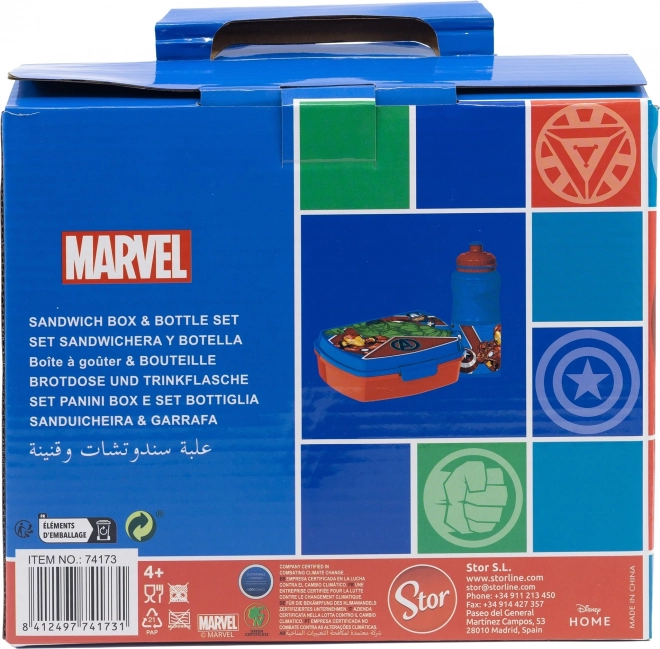 Avengers Kindergeschirr Set 2-in-1