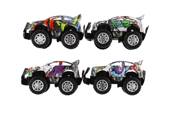 Offroad Auto Graffiti 14cm