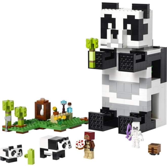 Lego Minecraft Panda-Reservat