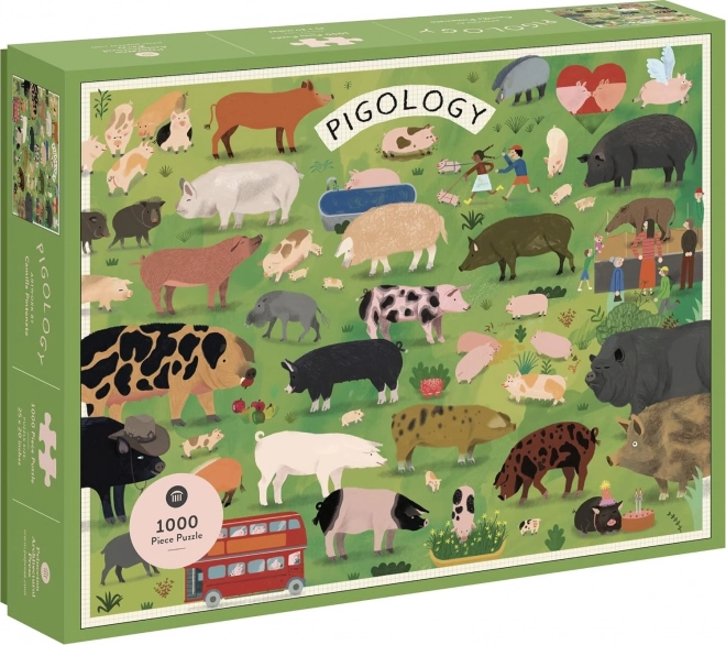 Pigology 1000 Teile Puzzle von Princeton Architectural Press