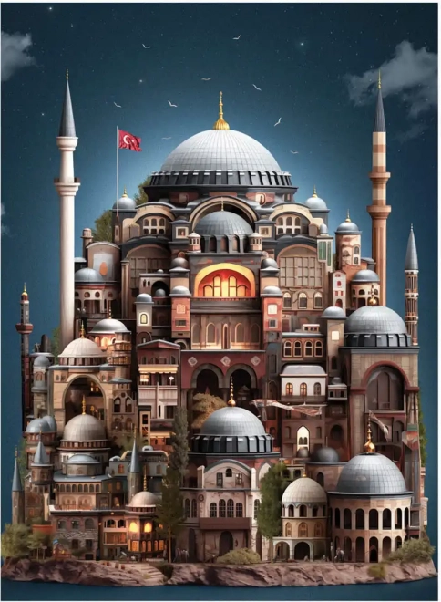 Puzzle Hagia Sofia 1000 Teile