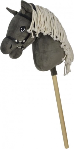 Steppos Steckenpferd Scarlet grau 70 cm