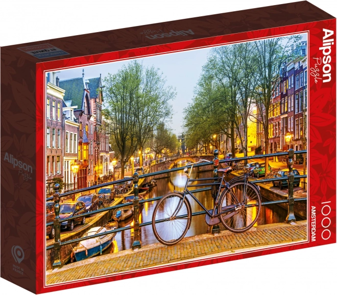 Leuchtendes Amsterdam Puzzle 1000 Teile