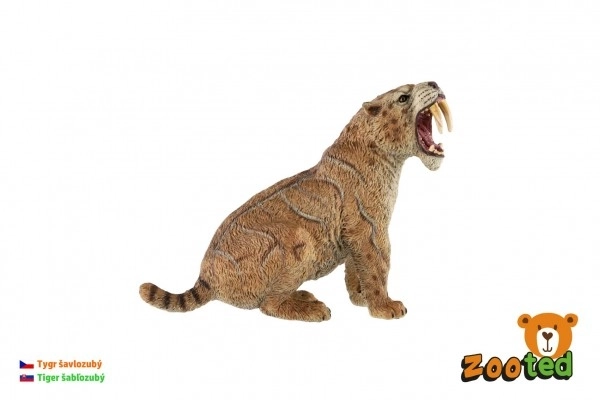 Säbelzahntiger Spielfigur 11cm