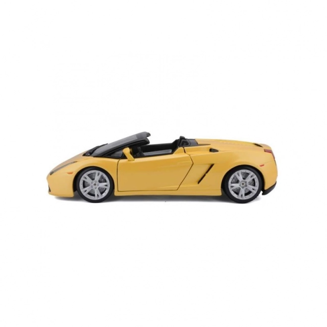 Bburago Lamborghini Gallardo Spyder in gelb