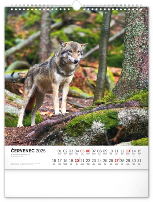 Wandkalender Šumava 2025