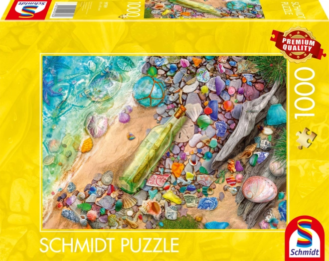 Schmidt Puzzle Strand Schätze 1000 Teile