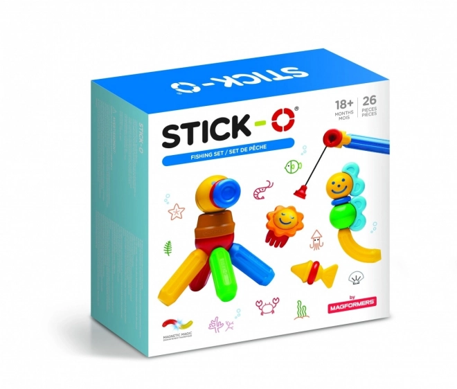 Stick-O Angelset Magnetische Bausteine