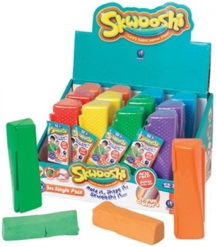 Skwooshi Knetmasse – Set 8×84 g im Display