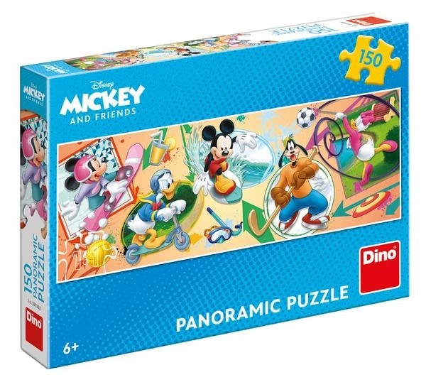 Panorama-Puzzle MICKEY UND FREUNDE 150 Teile