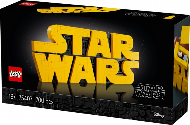 Lego Star Wars Logo aus Steinen