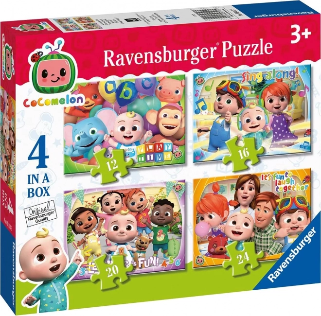 Ravensburger Cocomelon Puzzle 4-in-1 Set